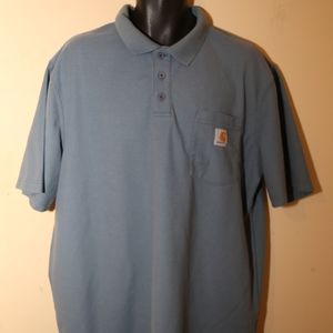 Carhartt Mens Polo Shirt sz. XL tall mens polo